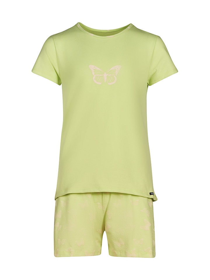 Skiny Piżama w kolorze zielonym rozmiar: 164