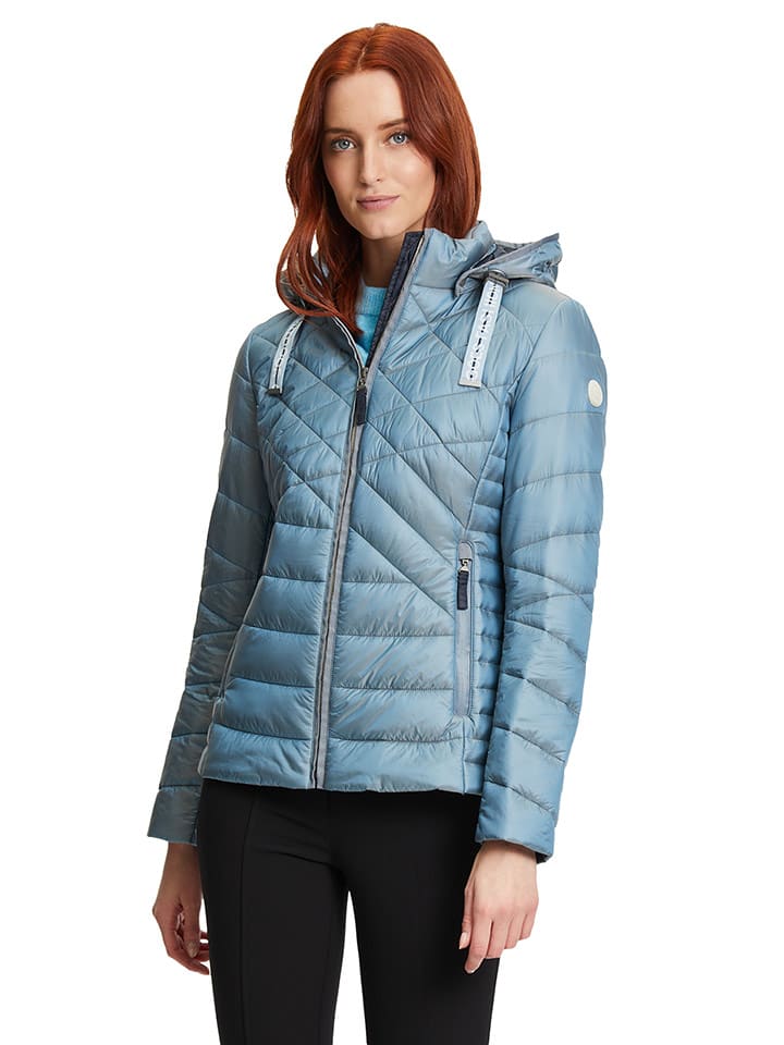 Gil Bret Kurtka pikowana w kolorze niebieskim rozmiar: 42