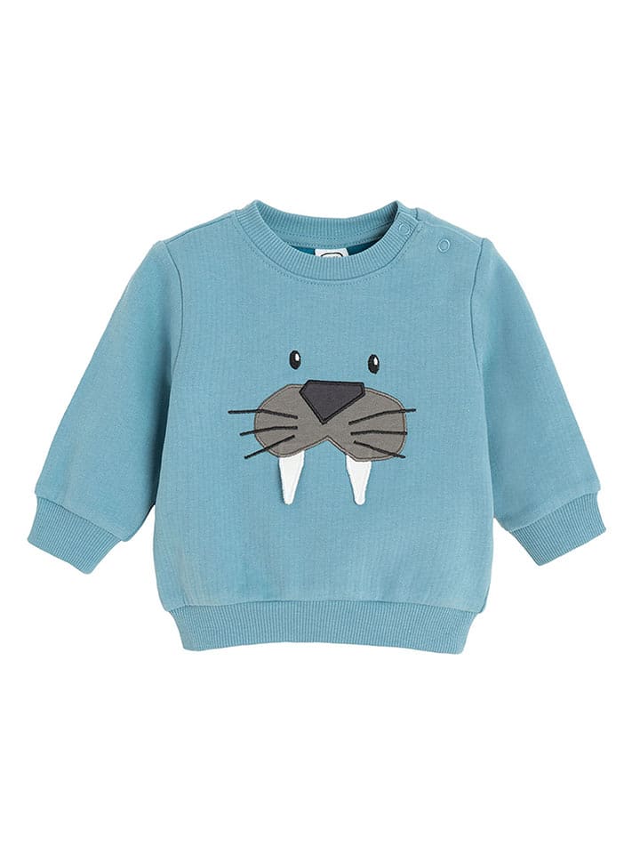 COOL CLUB Bluza w kolorze błękitnym rozmiar: 80