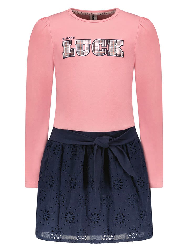 B.Nosy Sukienka w kolorze jasnoróżowym rozmiar: 128