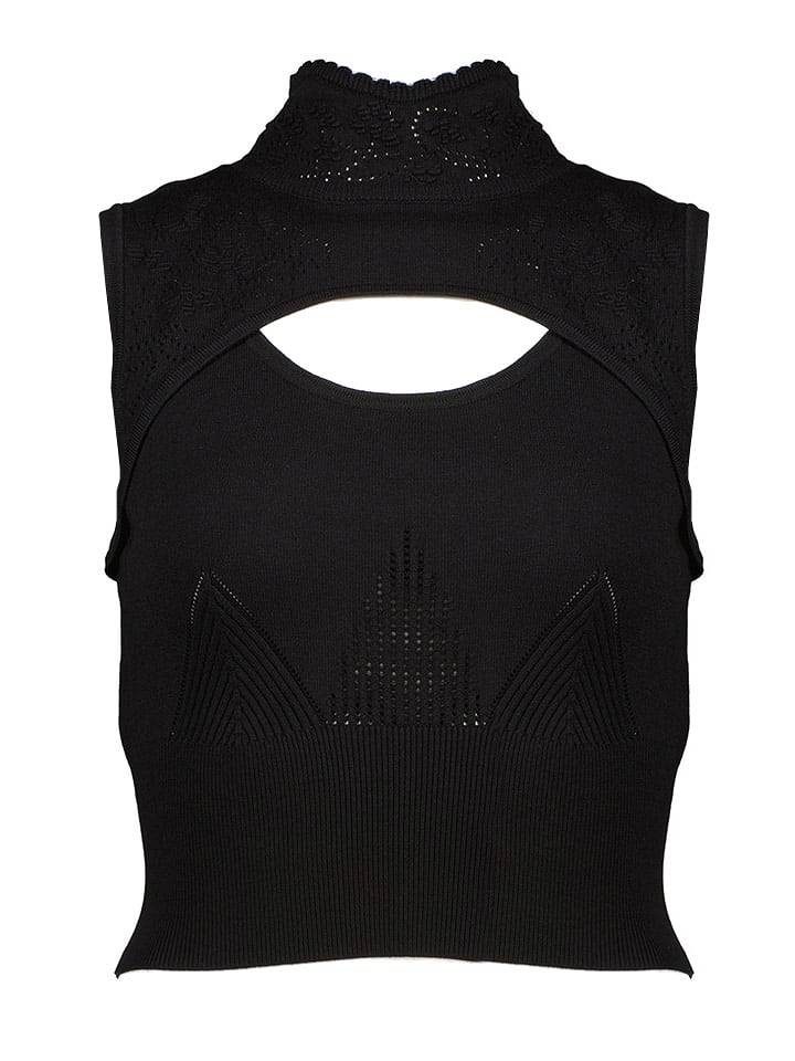 Pinko Bezrękawnik w kolorze czarnym rozmiar: S