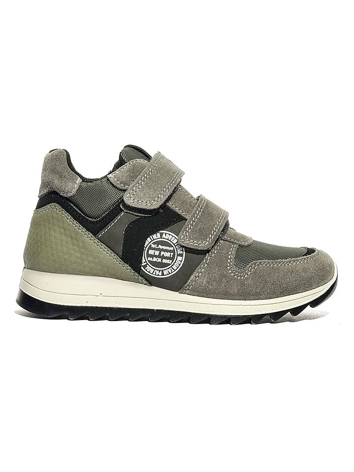 Primigi Skórzane sneakersy "Trilly" w kolorze szarym rozmiar: 30