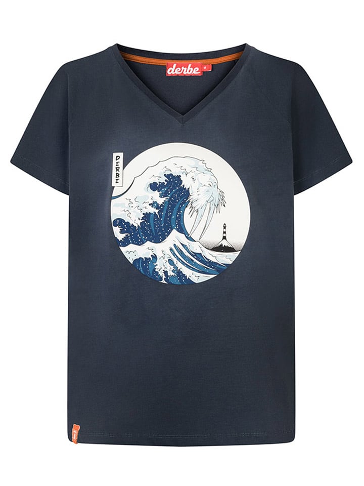 Derbe Koszulka w kolorze granatowym rozmiar: XL