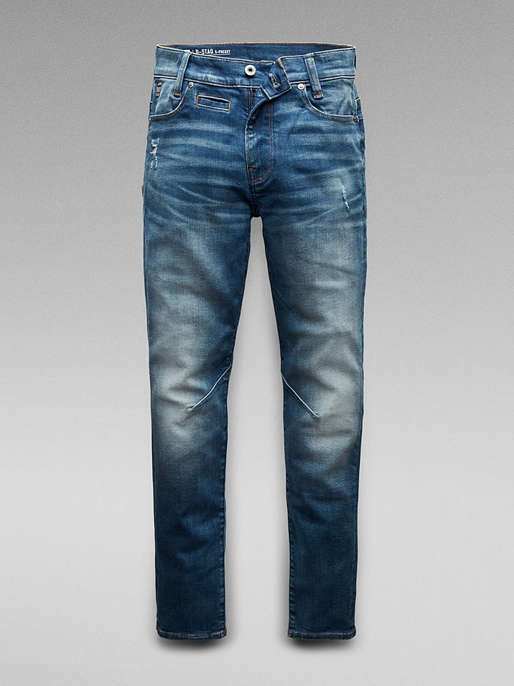 G-Star Dżinsy - Slim fit - w kolorze niebieskim rozmiar: 128