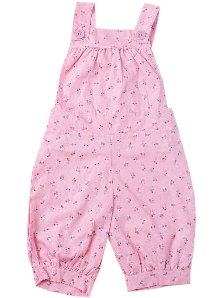 Deux ans de vacances Ogrodniczki w kolorze jasnoróżowym rozmiar: 146/152