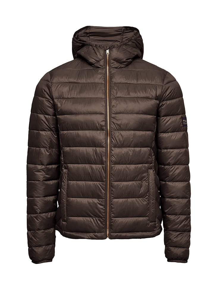 Kamizelka pikowana w kolorze camelowym