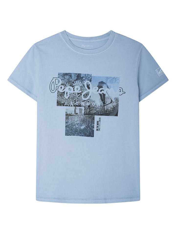 Koszulka w kolorze błękitnym