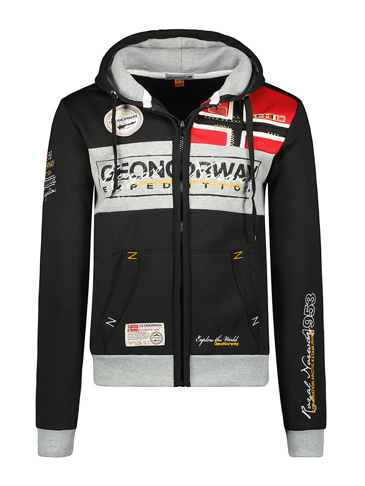 Geographical Norway Bluza "Flyer" w kolorze czarnym rozmiar: M