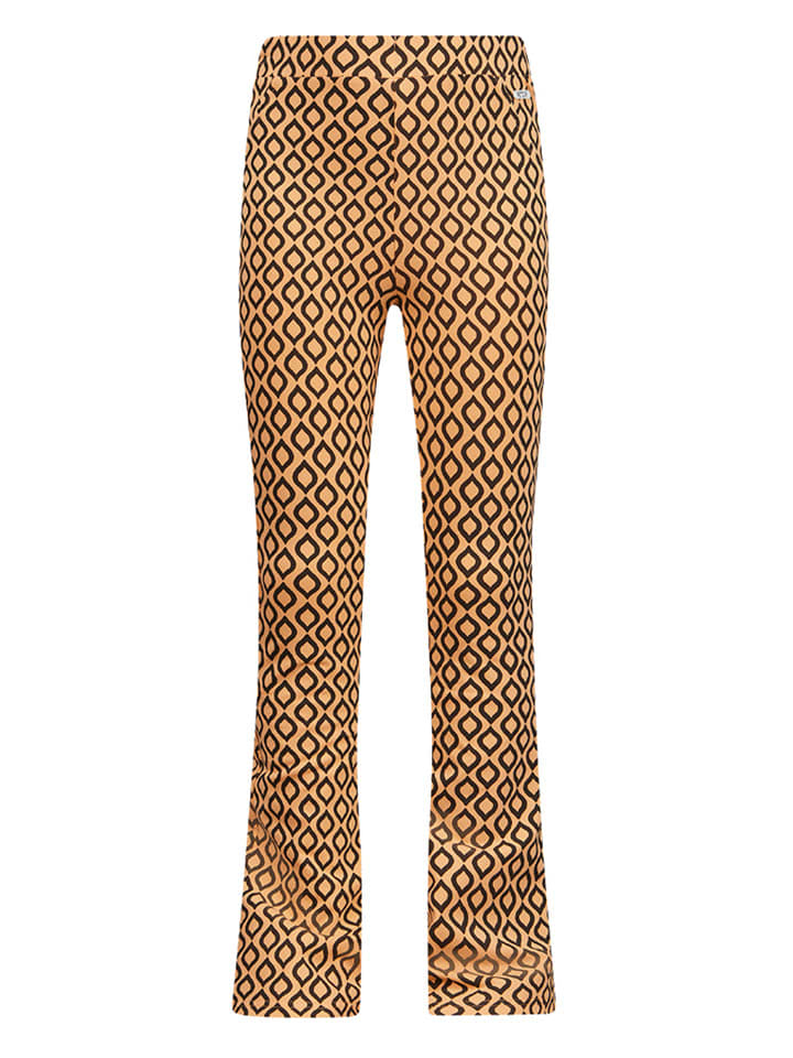 Retour Spodnie "Ivette" - Skinny fit - w kolorze jasnobrązowym rozmiar: 170/176