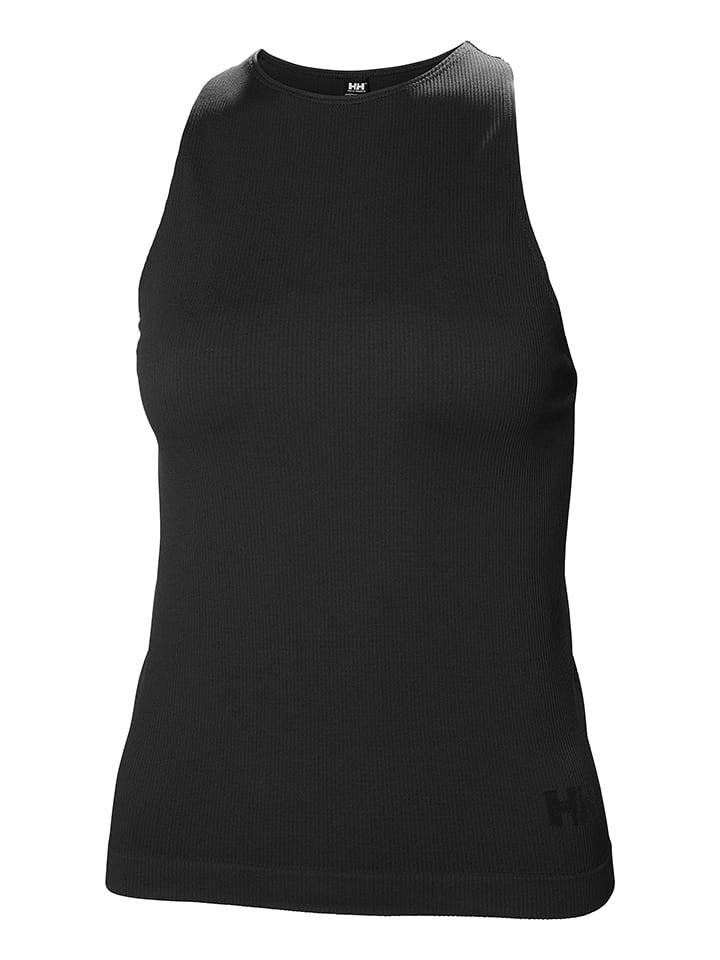 Helly Hansen Top sportowy "Allure Seamless" w kolorze czarnym rozmiar: L