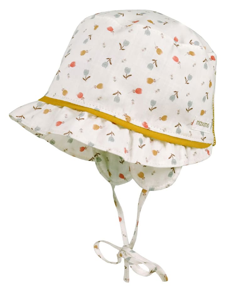 MaxiMo Kapelusz w kolorze biało-żółto-różowym rozmiar: 41 cm