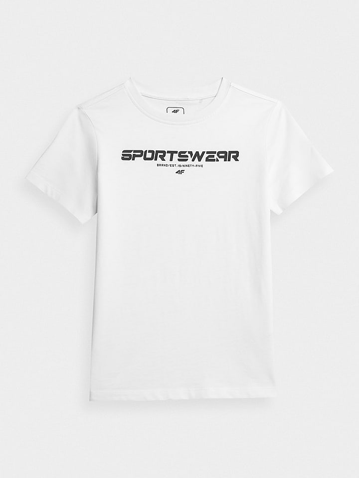 4F Koszulka w kolorze białym rozmiar: 122