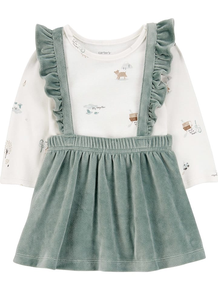 carter's 2-częściowy zestaw w kolorze biało-błękitnym rozmiar: 86/92