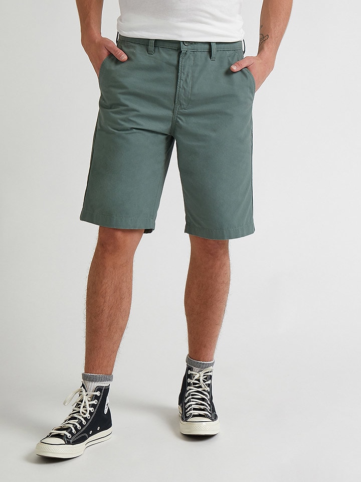 Lee Bermudy w kolorze zielonym rozmiar: W30