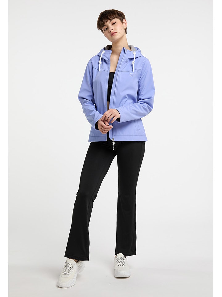 Schmuddelwedda Kurtka softshellowa w kolorze lawendowym rozmiar: L