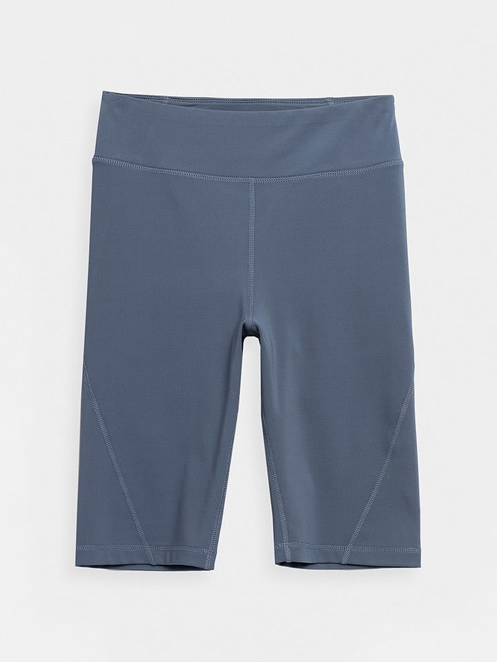 4F Szorty sportowe w kolorze niebieskim rozmiar: S