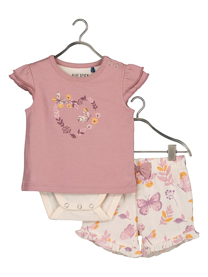 Blue Seven 2-częściowy zestaw w kolorze jasnoróżowo-beżowym rozmiar: 68