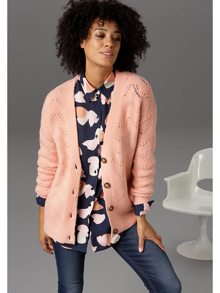 Aniston Kardigan w kolorze pomarańczowym rozmiar: 40