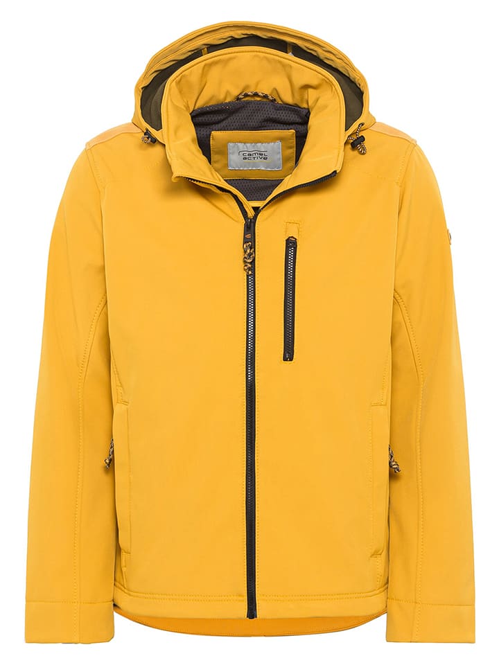 Camel Active Kurtka softshellowa w kolorze żółtym rozmiar: 48