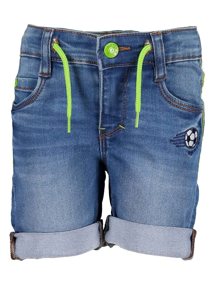 Szorty dżinsowe w kolorze niebieskim