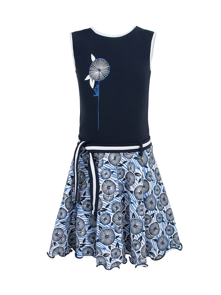 Lofff Sukienka "Abigail" w kolorze granatowym rozmiar: 140