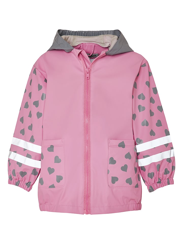 Playshoes Płaszcz przeciwdeszczowy w kolorze jasnoróżowym rozmiar: 80