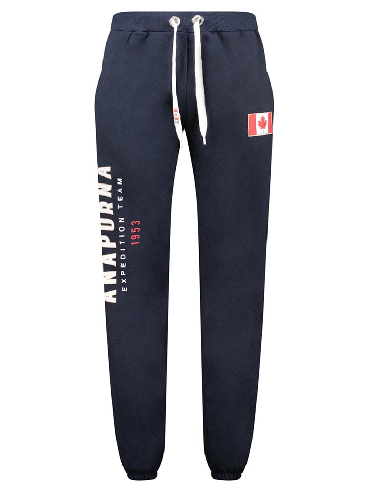ANAPURNA Spodnie dresowe "Meratana" w kolorze granatowym rozmiar: XL