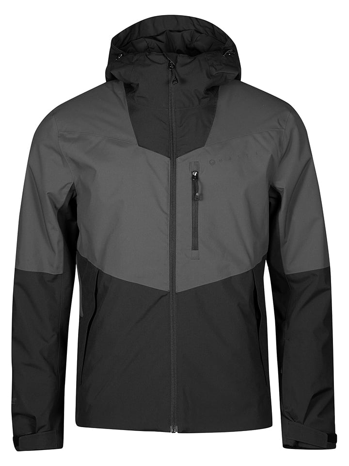 Halti Kurtka narciarska "Wedeln DX" w kolorze czarno-szarym rozmiar: L