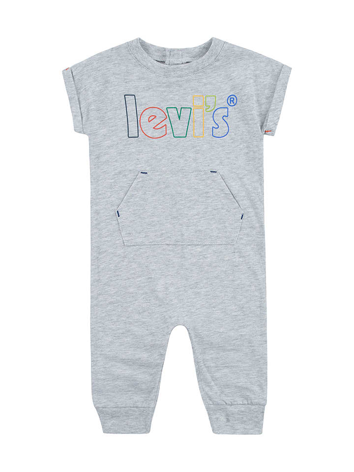 Levi's Kids Rampers w kolorze szarym rozmiar: 92