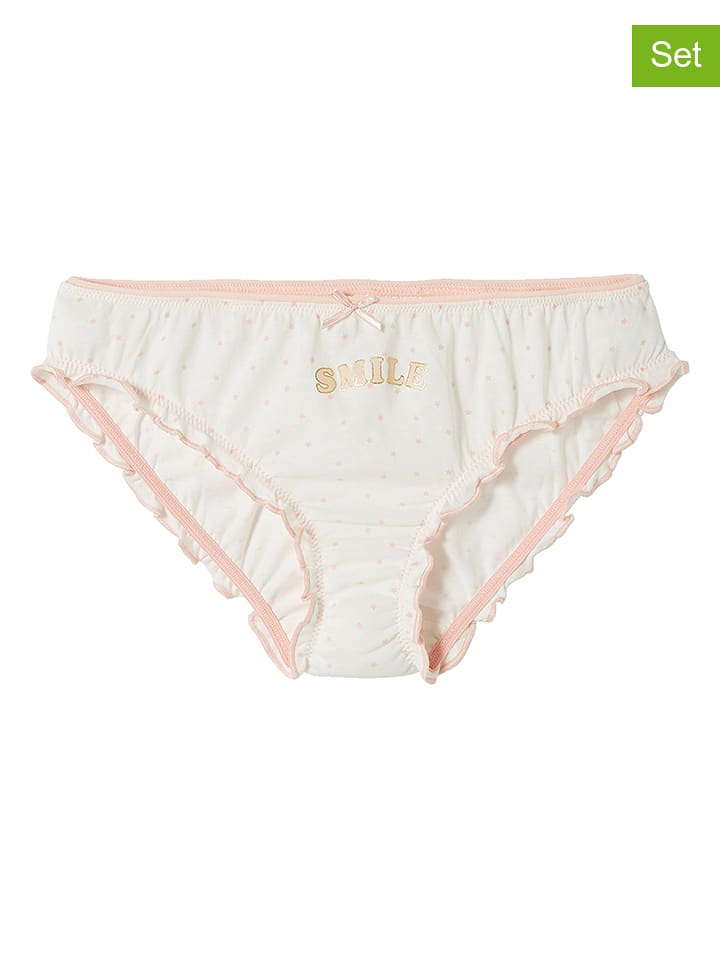 vertbaudet Majtki (3 pary) w kolorze białym rozmiar: 140