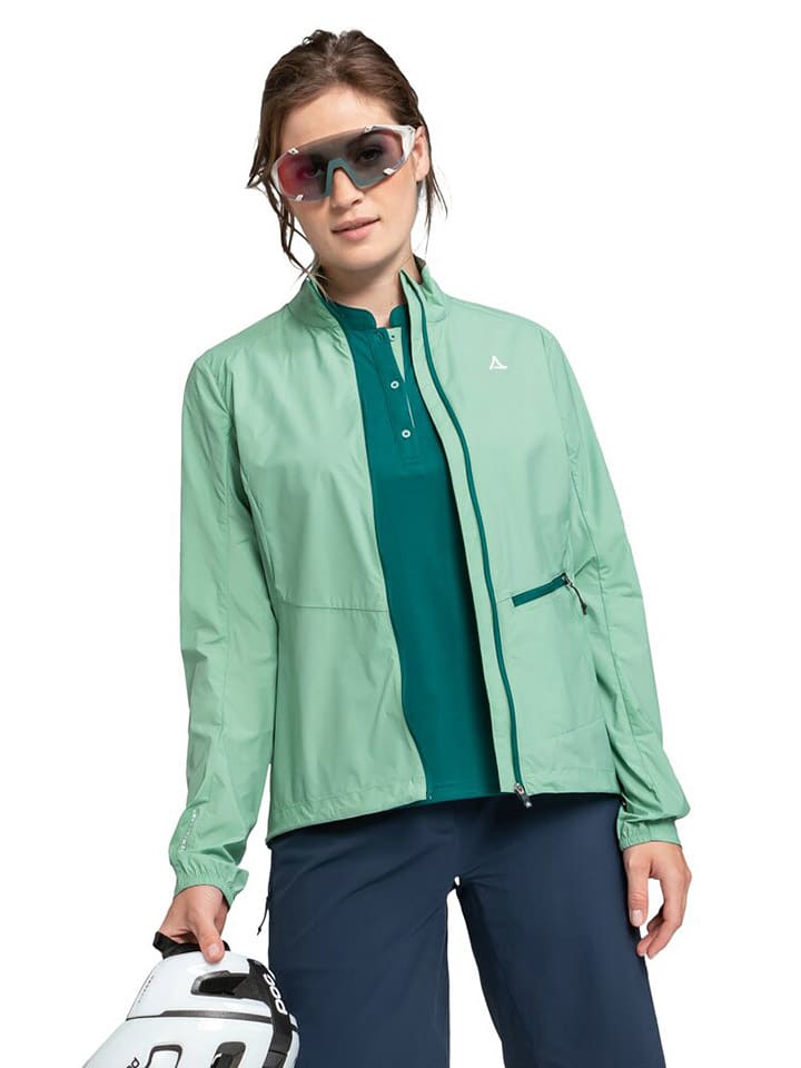 Schöffel Kurtka funkcyjna "Val Bavona" w kolorze zielonym rozmiar: 36