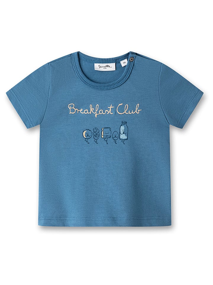 Sanetta Kidswear Koszulka w kolorze niebieskim rozmiar: 68