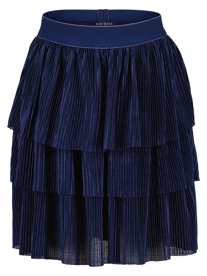 Blue Seven Spódnica w kolorze granatowym rozmiar: 104