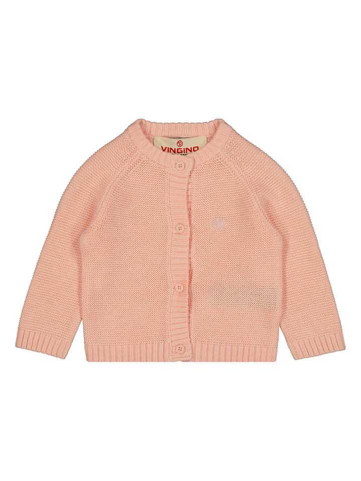 Vingino Kardigan "Orion" w kolorze brzoskwiniowym rozmiar: 68