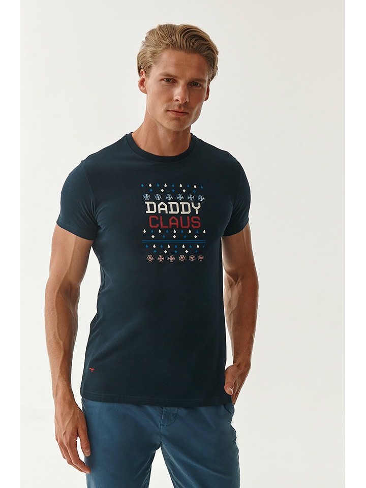 TATUUM Koszulka w kolorze granatowym rozmiar: L