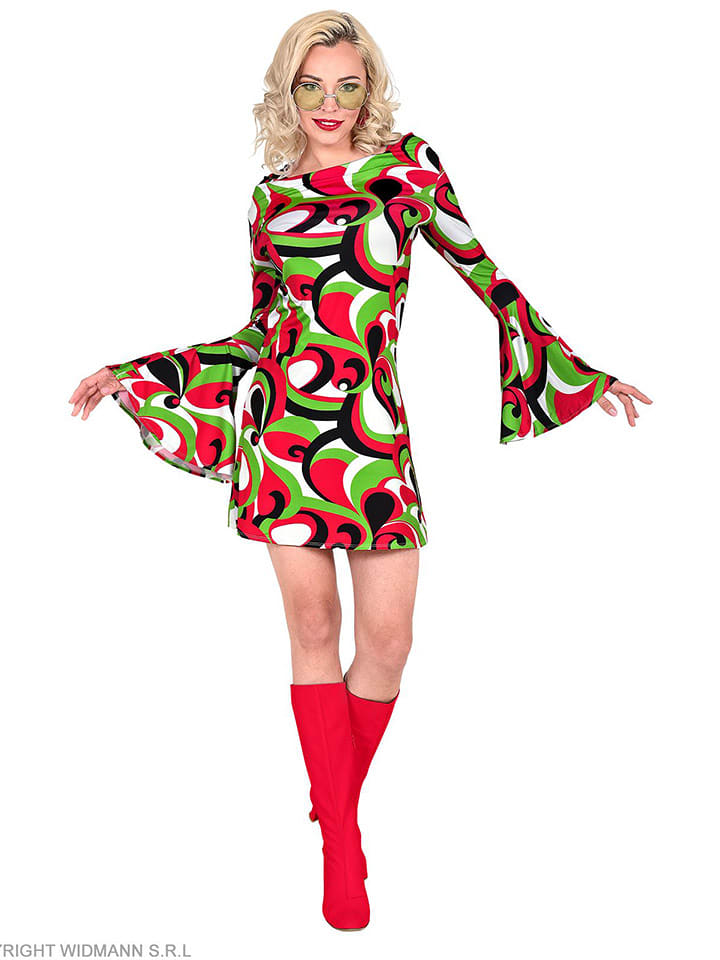 Widmann Kostium "70s Groovy Style" ze wzorem rozmiar: XL