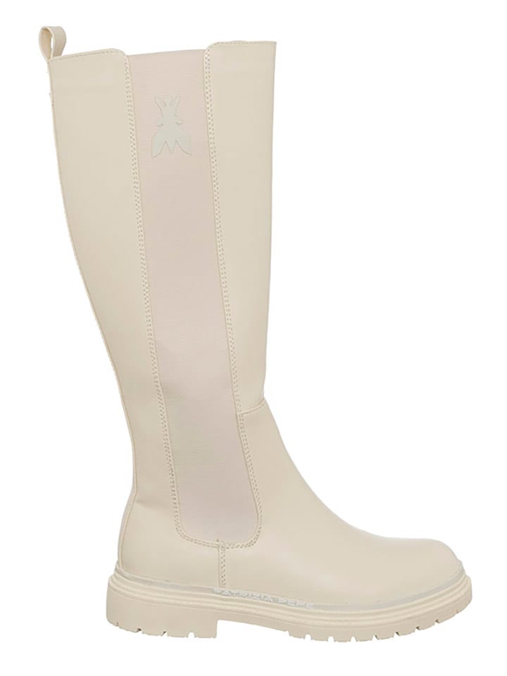 Patrizia Pepe Kozaki w kolorze kremowym rozmiar: 38