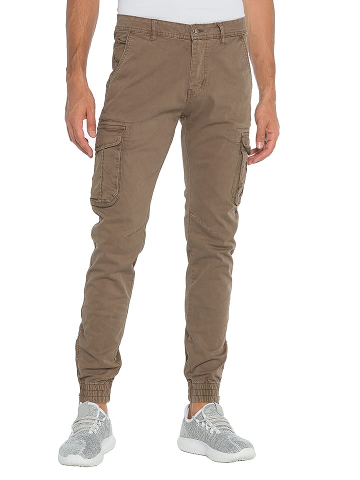 Bojówki w kolorze khaki