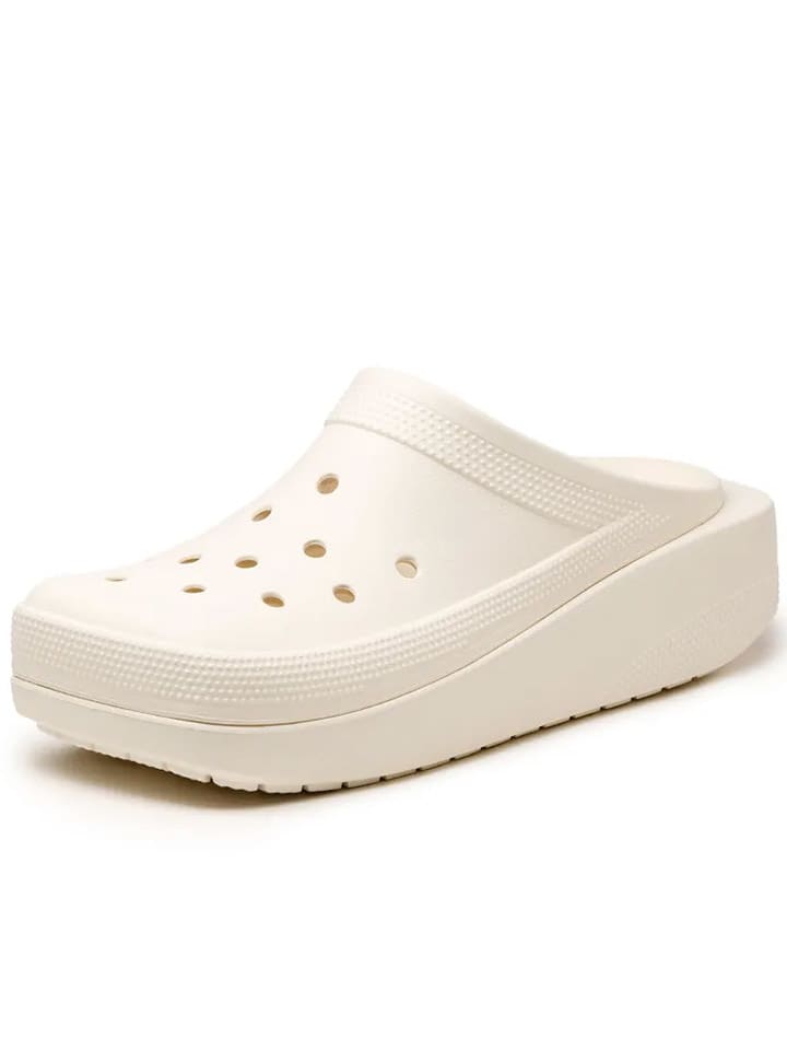 Crocs Chodaki "Classic Blunt" w kolorze kremowym rozmiar: 42/43