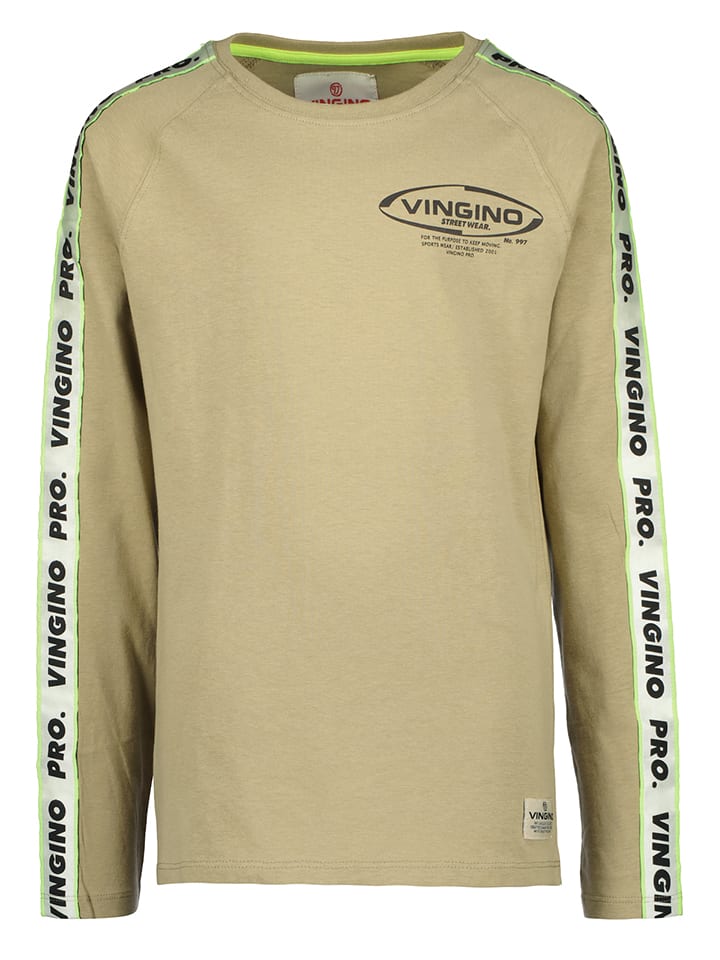 Vingino Koszulka w kolorze beżowym rozmiar: 176