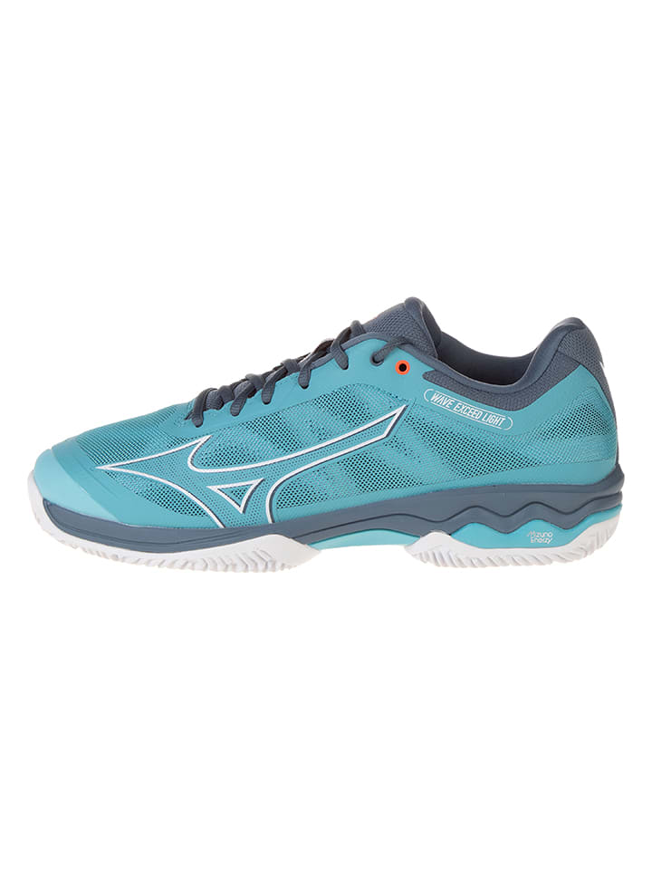 Mizuno Buty "Wave Exceed Light CC" w kolorze szaro-błękitnym do tenisa rozmiar: 42