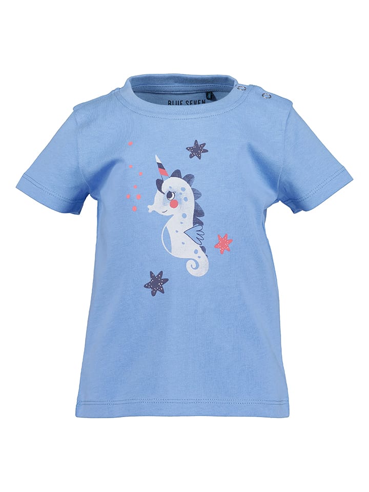 Blue Seven Koszulka w kolorze błękitnym rozmiar: 68