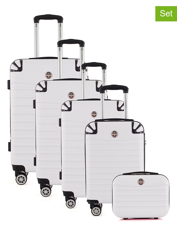 Canadian Peak 5-częściowy zestaw "Shokeak" w kolorze białym rozmiar: onesize