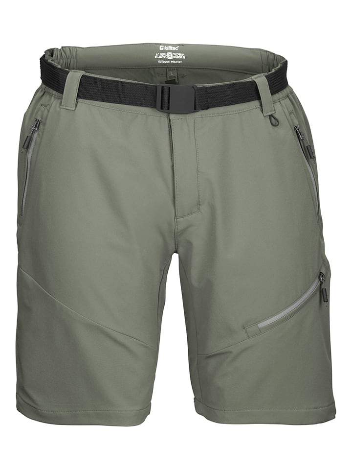 Killtec Szorty funkcyjne w kolorze khaki rozmiar: L