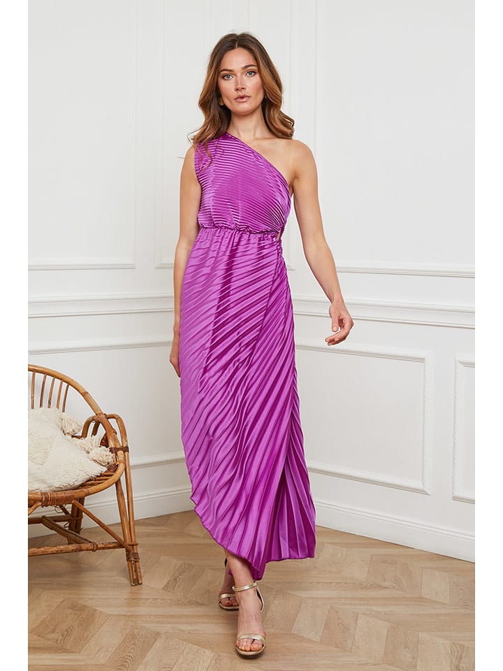 Joséfine Sukienka "Danais" w kolorze beżowym rozmiar: S