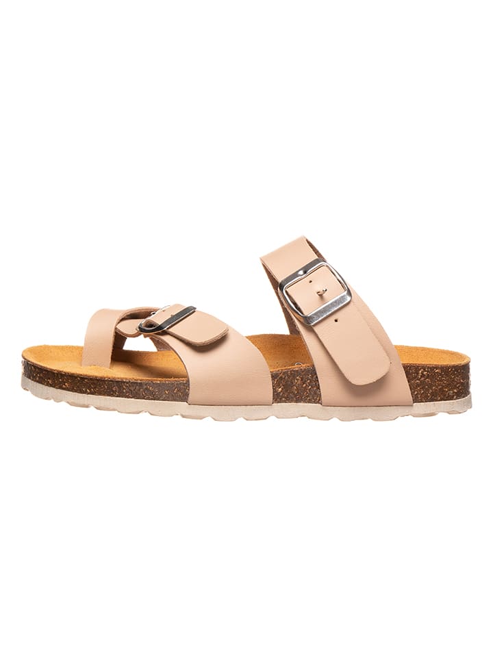 Japonki w kolorze beżowym