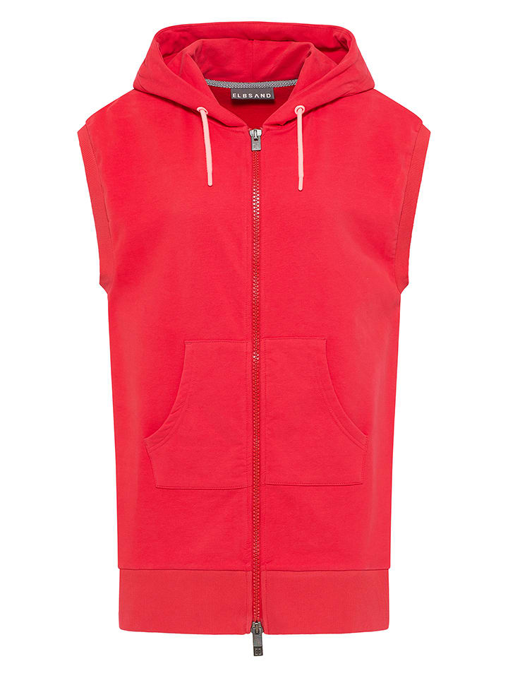 ELBSAND Kamizelka "Ranja" w kolorze czerwonym rozmiar: L