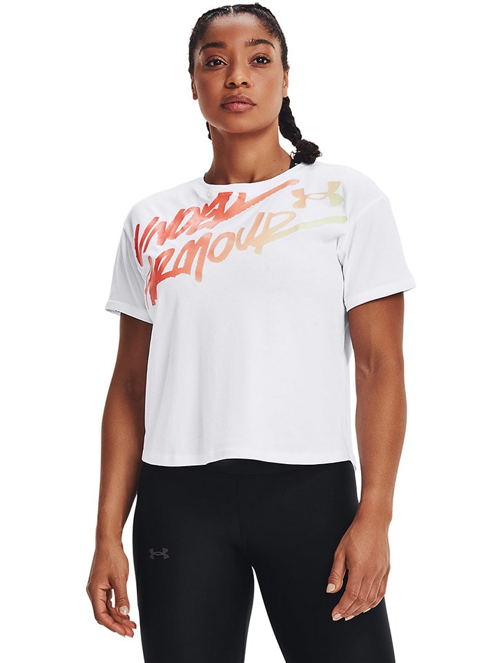 T-shirt w kolorze białym