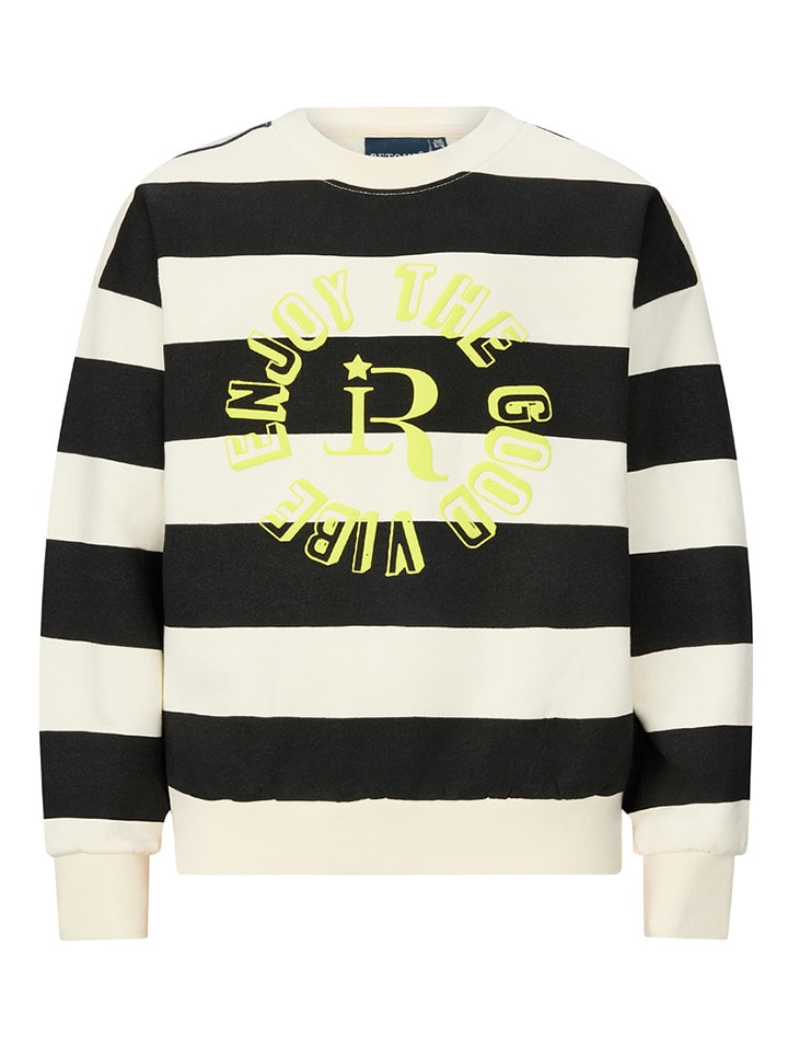 Retour Bluza "Tissa" w kolorze kremowo-czarnym rozmiar: 146/152