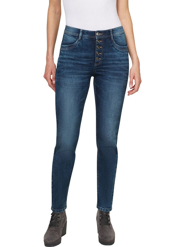 Heine Dżinsy - Slim fit - w kolorze niebieskim rozmiar: 50